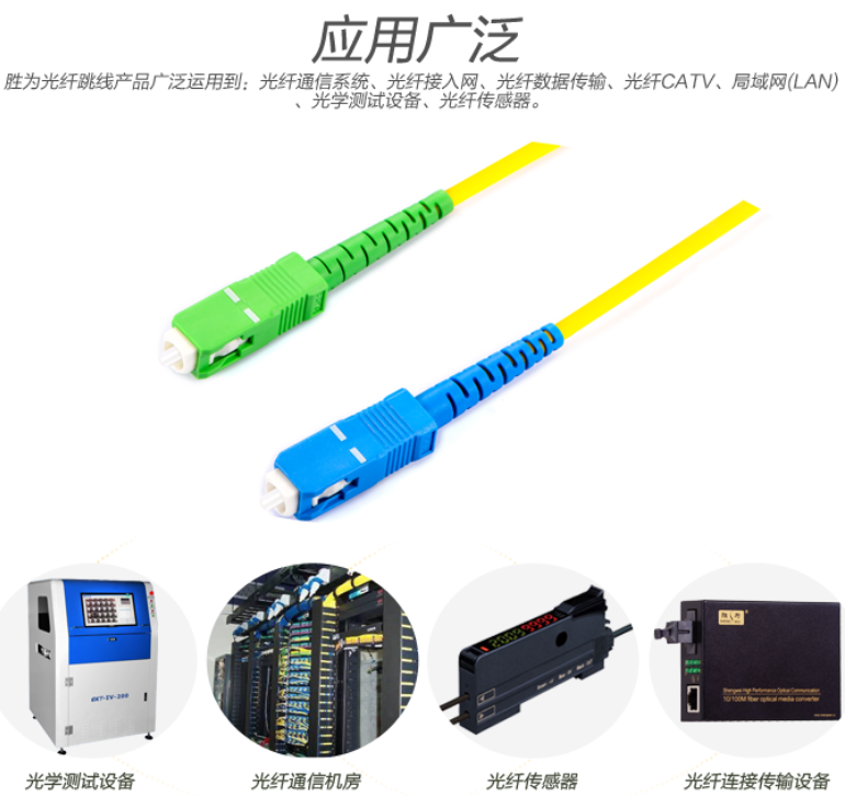 SC/UPC-SC/UPC 单芯单模光纤 3